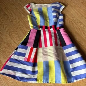 Kate Spade Multicolor Striped Dress.